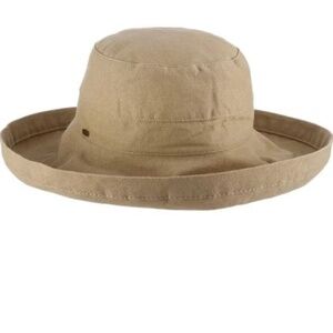 Women’s Scala NWT Sun Hat Washable Packable SPF Perfect!  Adjustable Size